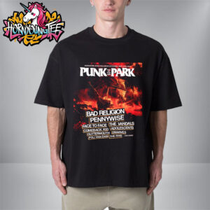 Punk In The Park Boston Merch Tee Punk Festival At Palladium Outdoors On September 27 2025 In Worcester Unisex T-Shirt