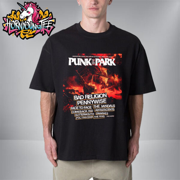 Punk In The Park Boston Merch Tee Punk Festival At Palladium Outdoors On September 27 2025 In Worcester Unisex T-Shirt
