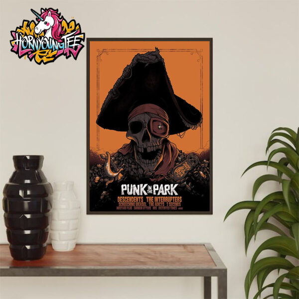 Punk In The Park Fest At Waterfront Park On June 28 2025 In Portland Limited Edition Poster Set List Poster Home Decor Canvas