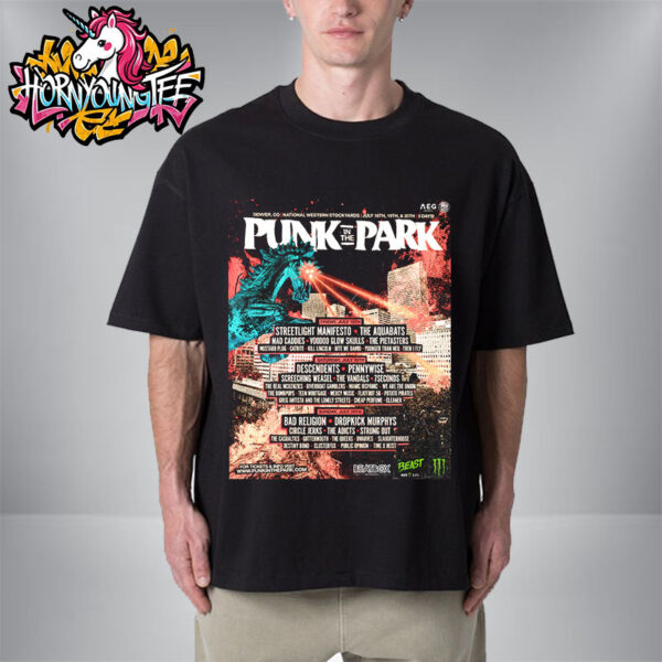 Punk In The Park In Denver 3 Nights Punk Festival At National Western Stockyards On July 18-20 2025 Set List Unisex T-Shirt