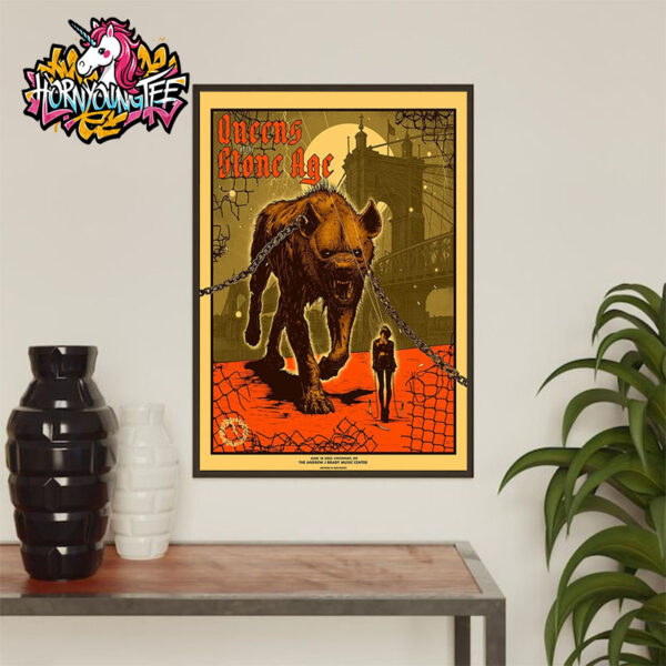 Queens Of The Stone Age At The Andrew J Brady Music Center On June 18 2025 In Cincinnati OH Poster Home Decor Canvas