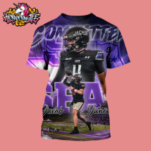 SFA Football Jacob Janecek Committed All Over Print Shirt