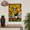Wu Tang Clan Limited Venue Poster Atlanta At State Farm Arena On June 11 2025 In Atlanta GA Poster Home Decor Canvas
