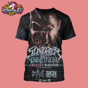 Slaughter To Prevail The Grizzly Winter Tour UK And Europe 2026 Schedule Tour Dates All Over Print Shirt