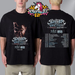 Slaughter To Prevail The Grizzly Winter Tour UK And Europe 2026 Schedule Tour Dates Unisex T-Shirt Two Sides