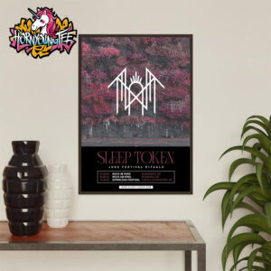 Sleep Token June Festival Rituals Poster Schedule Tour Dates On June 2025 Poster Home Decor Canvas
