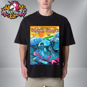 Slightly Stoopid Step Into The Sun Summer Tour 2025 At The BayCare Sound On June 27 2025 In Clearwater Florida Unisex T-Shirt