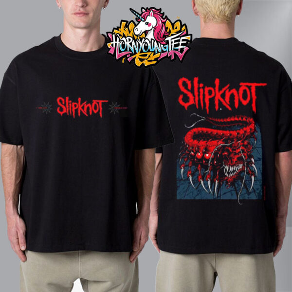 Slipknot At Ferrara Summer Festival On June 17 2025 In Ferrara Italy Unisex T-Shirt Two Sides