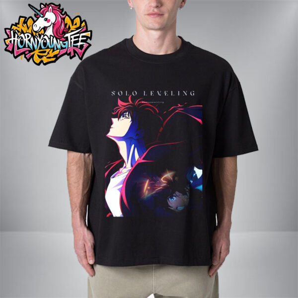Solo Leveling The Most Viewed Anime Of All Time On Crunchyroll As Of March 2025 Unisex T-Shirt