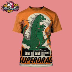 Superdrag Destination Weekend Shows At The Troubadour On June 20-21 2025 Los Angeles All Over Print Shirt