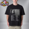 Guns N Roses Poster Tonight At Estadi Olimpico Lluis Company On June 9 2025 In Barcelona Unisex T-Shirt
