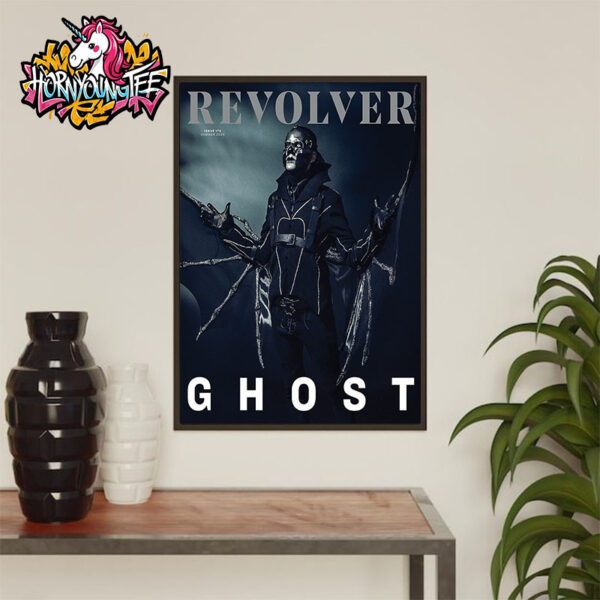 The Covers Revolver Magazine Issue 172 Summer 2025 The Band Ghost Poster Home Decor Canvas