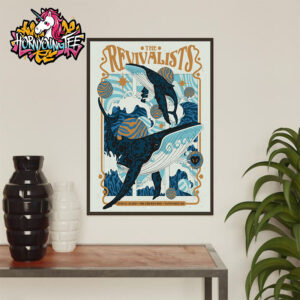 The Revivalists The Chicken Box Show Poster On June 24-25 2025 At The Chicken Box In Nantucket MA Poster Home Decor Canvas