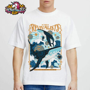 The Revivalists The Chicken Box Show Poster On June 24-25 2025 At The Chicken Box In Nantucket MA Unisex T-Shirt