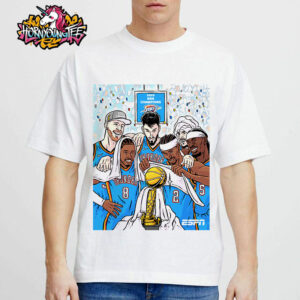The Thunder OKC The Champions NBA Finals 2025 For First Time Unisex T-Shirt