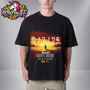 The Walking Dead Daryl Dixon New Season 3 Premieres On July 9 2025 Unisex T-Shirt
