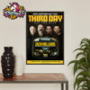 The Band Camino Poster The Never Always Tour 2025 Schedule Tour Dates Poster Home Decor Canvas