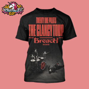 Twenty One Pilots The Clancy Tour Breach 2025 Official Poster All Over Print Shirt