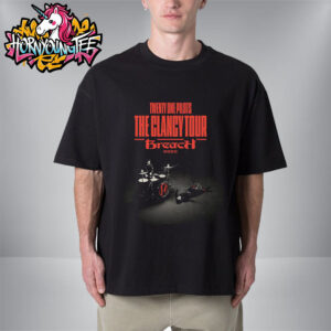 Twenty One Pilots The Clancy Tour Breach 2025 Official Poster Unisex T-Shirt