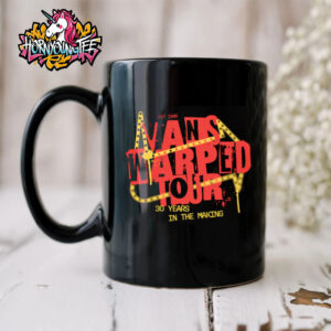 Vans Warped Tour 2026 30 Years In The Making Trucker Est 1995 Black Mug Cup