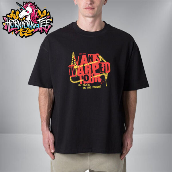 Vans Warped Tour 2026 Anniversary 30 Years In The Making Trucker Est 1995 Unisex T-Shirt