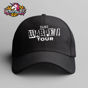 Vans Warped Tour 2026 Punk Black Trucker Black Hat Cap