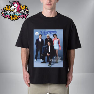 Variety Golden Anniversary Colin Jost Mike Myers Sarah Sherman Help To Create Magic On SNL50 Unisex T-Shirt