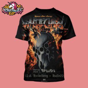 Whitechapel Band And Northlane Show At Halle02 On June 12 2025 In Heidelberg All Over Print Shirt