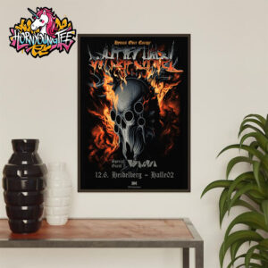 Whitechapel Band And Northlane Show At Halle02 On June 12 2025 In Heidelberg Poster Home Decor Canvas