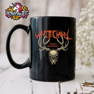 Whitechapel Band New Merch Tee For Album Hymns In Dissonance Hymns Black Drink Koozie Black Mug Cup