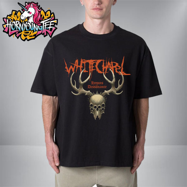 Whitechapel Band New Merch Tee For Album Hymns In Dissonance Hymns Black Drink Koozie Unisex T-Shirt