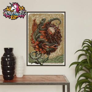 Widespread Panic At Red Rocks Park Amphitheatre On June 27-29 2025 In Morrison Poster Home Decor Canvas