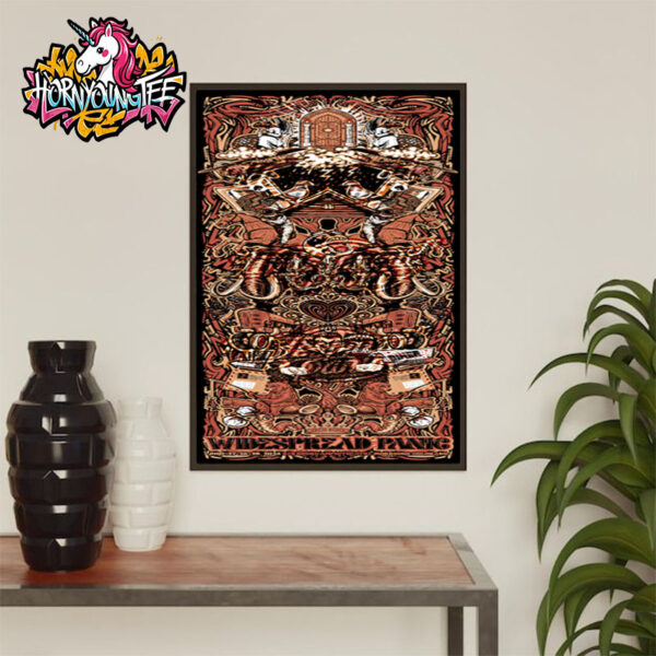 Widespread Panic Red Rocks Merchandise On June 27-29 2025 At Red Rocks Amphitheatre In Morrison Colorado Poster Home Decor Canvas