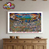 Goose The Band At Viva El Gonzo Chapter 2 On May 7-9 2025 In San José Del Cabo Poster Home Decor Canvas