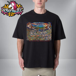 Widespread Panic Red Rocks Merchandise Poster 3 Shows On June 27-29 2025 At Red Rocks Amphitheatre In Morrison Unisex T-Shirt