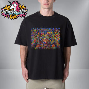 Widespread Panic Red Rocks Merchandise Poster On June 27-29 2025 At Red Rocks Amphitheatre In Morrison Colorado Unisex T-Shirt