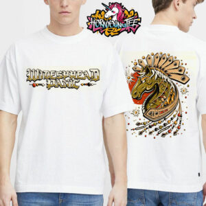 Widespread Panic Red Rocks Merchandise Tee Bronco On June 27-29 2025 At Red Rocks Amphitheatre In Morrison T-Shirt Two Sides