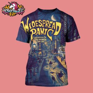 Widespread Panic Three Nights In Milwaukee At Milwaukee Riverside Theater On October 24-26 2025 All Over Print Shirt
