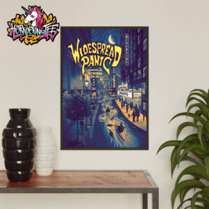 Widespread Panic Three Nights In Milwaukee At Milwaukee Riverside Theater On October 24-26 2025 Poster Home Decor Canvas