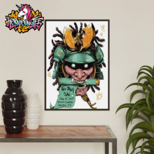 Wu Tang Clan Concert Poster Night 2 On June 14 2025 At Toyota Center In Houston TX Poster Home Decor Canvas