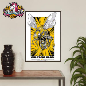 Wu Tang Clan Limited Venue Poster Atlanta At State Farm Arena On June 11 2025 In Atlanta GA Poster Home Decor Canvas