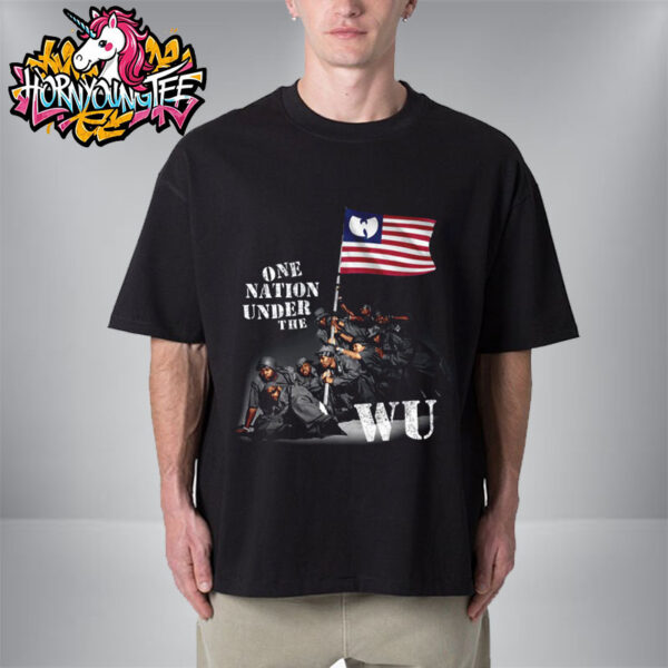 Wu Tang Clan Merch Tee One Nation Under The Wu Unisex T-Shirt