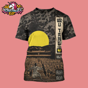 Wu Tang Clan Run The Jewels The Final Chamber Tour Poster 2 Nights On June 24-26 2025 All Over Print Shirt