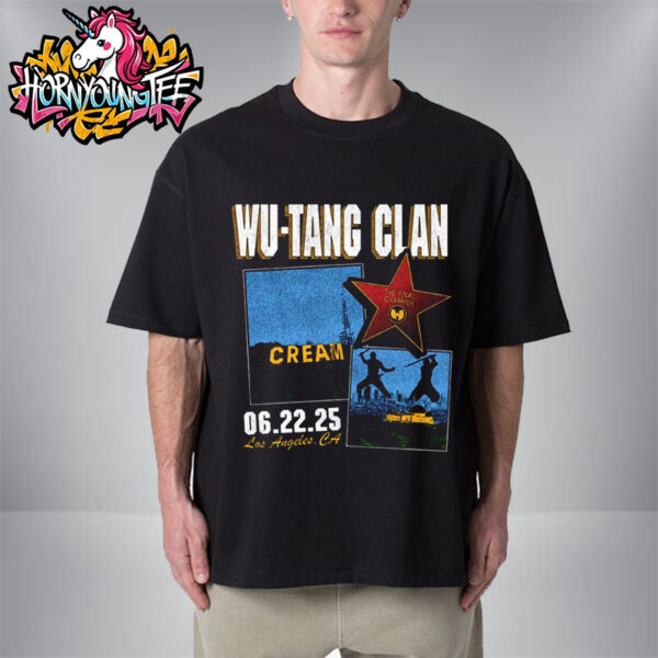 Wu Tang Clan The Final Chamber Tour 2025 On June 22 2025 Los Angeles California Unisex T-Shirt