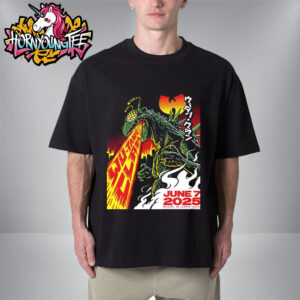 Wu-tang Clan Poster Tonight At Lenovo Center On June 7 2025 In Raleigh NC Face The Inferno Limited Edition Unisex T-Shirt