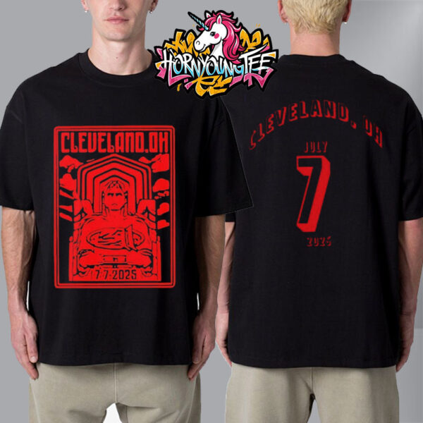 311 Band Cleveland Merch Tee At Agora Theatre On July 7 2025 In Cleveland Unisex T-Shirt Two Sided