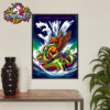 Wu Tang Clan Boston Massachusetts 2025 Event Poster At TD Garden On July 11 2025 The Final Chamber Poster Home Decor Canvas Horizontal