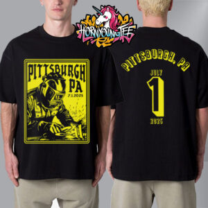 311 Band Pittsburgh Exclusive Tee At Stage AE Outdoors On July 1 2025 In Pittsburgh PA Unisex T-Shirt Two Sides 