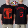 Guns N Roses Stockholm Event Poster At Strawberry Arena On July 4 2025 In Stockholm SE Unisex T-Shirt