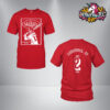 The Black Keys No Rain No Flowers Europe Tour 2025 Merchandise Poster Schedule Tour Dates Unisex T-Shirt Two Sides